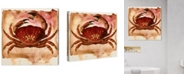 Oliver Gal The Red Crab Canvas Art, 24" x 24"